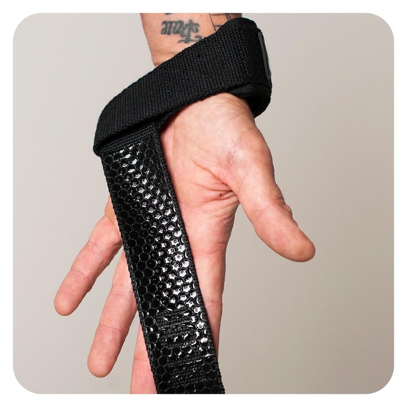 Blor Weight Lifting Straps - Ideal for Powerlifting, BodyBuilding, Deadlifts,