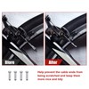 Boao 4 Pack Bike Gear Cable for Bicycles Universal Mountain