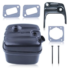 Atunee 544028301 Exhaust Muffler Kit Fits for Husqvarna 340 345 346XP 350 351 353 Chainsaws Replace 544028302