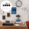 DOITOOL 4Pcs Quartz s Non-Ticking Silent Clock Mechanism with 16