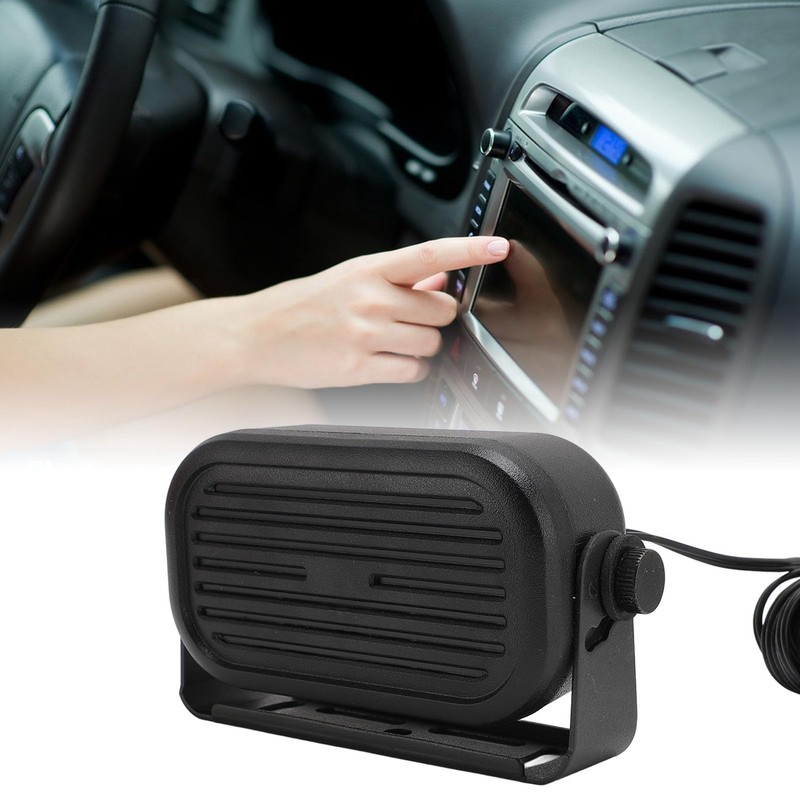 3.5mm Car External Speaker,Loud and Clear Sound Mini External Speaker,Long