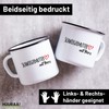 Huuraa Emaille Tasse Schwiegermutter mit Herz Geschenk 300ml Vintage Schwiegermutter