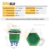STARELO 19MM 3/4" Momentary Push Button Switch High Round 250V
