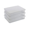 HAIM LIVING Silicook Flat Plastic Box for Kitchen for Kitchen&Refrigerator