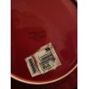 Mainstays Home Cherry Red Set of (4) 10” Luncheon Plates