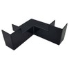 TOBEOME Aquarium Underground Corner Tunnel,Fish & Shrimp Hideout for Aquariums,