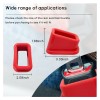 Kewucn 2 PCS Car Seat Belt Buckle Holder, Silicone Auto
