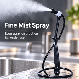 Steam Wand Cleaning Brush for Espresso Machines – Heat-Resistant Silicone Brush with PP Handle for Daily Barista Cleaning