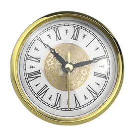 3-1/8Inch(80mm) Clock Insert Roman Numeral Round Watch Insert Trim for Decorating and Gifting
