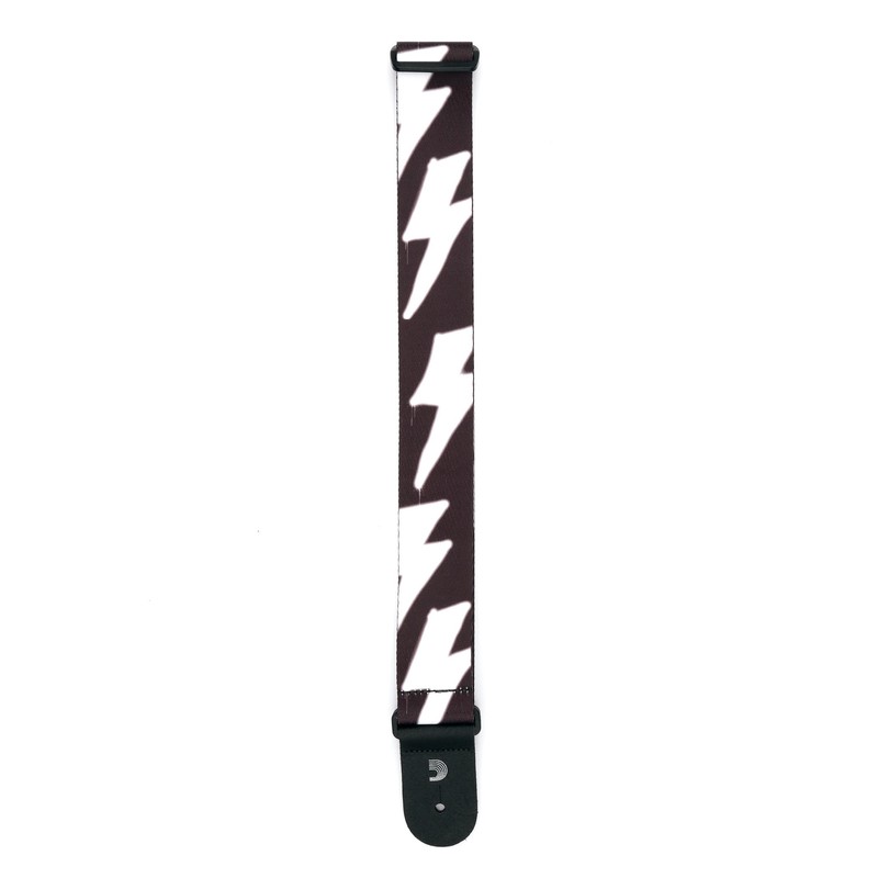 D'Addario P20W1501"Graffiti Bolts" Polyester Guitar Strap