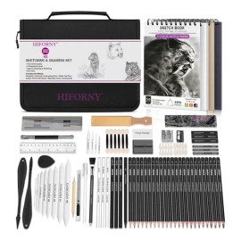 Set De Dibujo Y Boceto De 100 Piezas,lapices De Dibujo Pro                                                                                            