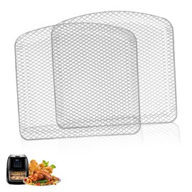 HlkEurt Air Fryer Dehydrator Rack for Chefman 6.3QT 4-In-1 Digital Air Fryer Oven, Upgraded Oven Shelf Grill Crisper Plate Tray Insert Grate Rack Grid for Chefman 6.3QT Air Fryer, Dishwasher Safe