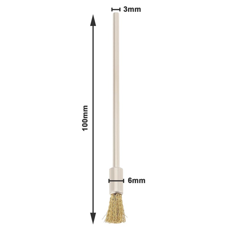 eMagTech Pack of 10 Mini Cleaning Brush for Copper Wires