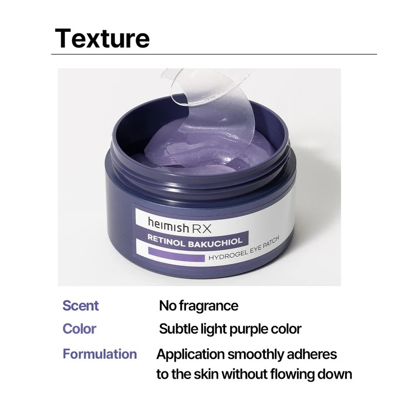 heimish [heimish]RX Retinol Bakuchiol Hydrogel Eye Patch (60ea)