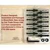 FTG USA 12 Pc #10 (3/16") Countersink Drill Bit Set