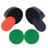 Air Hockey Pushers and Air Hockey Pucks, 2 PCS Black