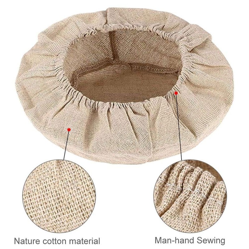 4PCS Bread Proofing Basket Cloth Liner Sourdough Bread Proofing Natural