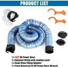 OUTPRIZE 15FT RV Sewer Hose, 24 Mil Heavy Duty TPE