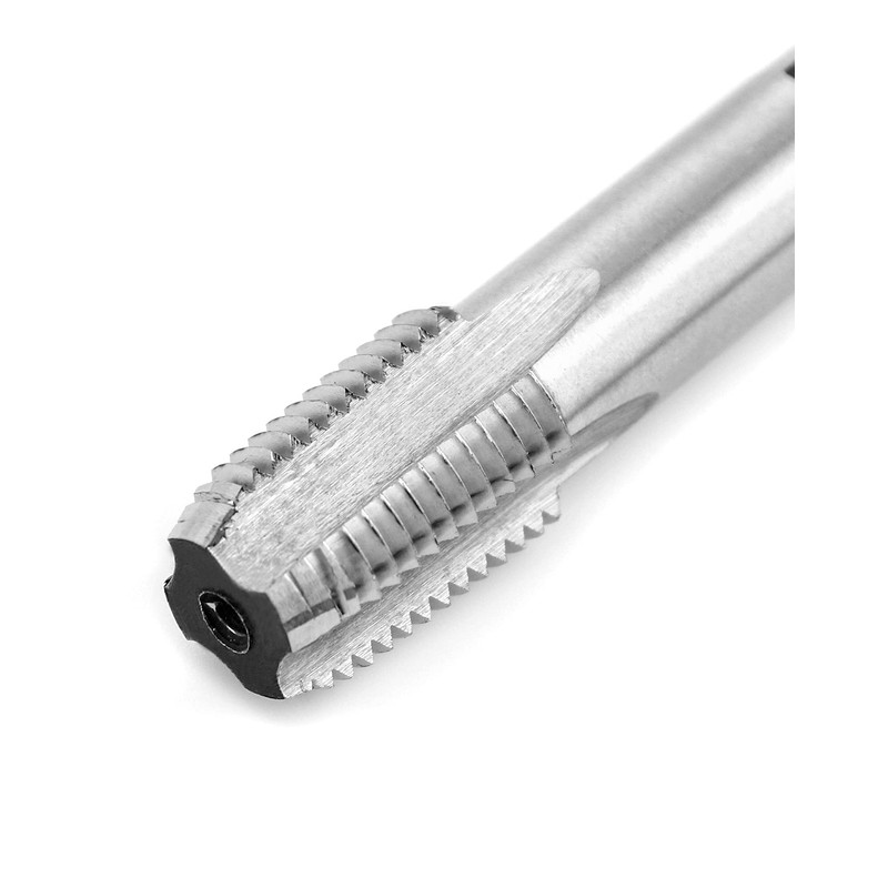 QWORK 1/4" - 18 NPT Pipe Tap, Carbon Steel, for