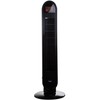 Ozeri 360 Oscillation, Micro-Blade Noise Reduction Technology Tower Fan, Black,