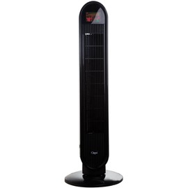 Ozeri 360 Oscillation, Micro-Blade Noise Reduction Technology Tower Fan, Black, Model:OZF5