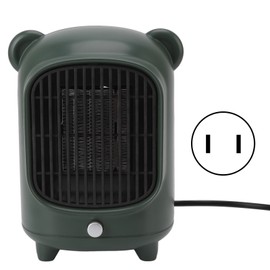 Space Heater Fast Quiet Heating Green Portable Mini Desktop Electric Heater for Office Dormitory Home US Plug 110V