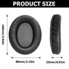 umvowuxa Cloud II Replacement Protein Leather Ear Pads Compatible with
