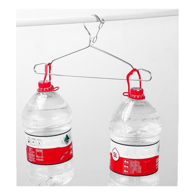 16.5” wire hanger 4mm lockable hangers 10Pack Stainless Steel Slim