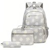 VIDOSCLA Girls Daisy Backpack Elementary Students BookBag School Bag for