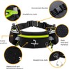Adjustable Running Belt with Zip Pocket, 2 Water Bottles, 2