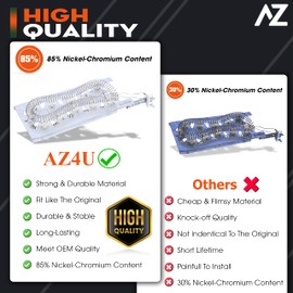 Dryer Heating Element Replaces For Maytag Epic z Bravos MEDB765FW0 MEDB835DW4 MED9600SQ0 MED9700SQ0 MED9800TQ0 MEDX500XW0 MEDX700XW0 MEDX700XL0 MEDC700VW0 MEDB855DC4 MED3500FW1 MEDZ400TQ2 MEDX500XL0