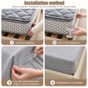Bed Sheet Corner Grippers for Secure Bedding – 4-Piece Plastic