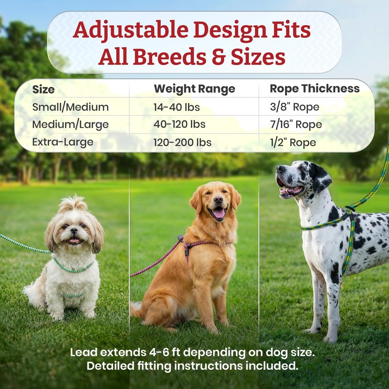Harness Lead No Pull Dog Harness and Leash Set, Anti