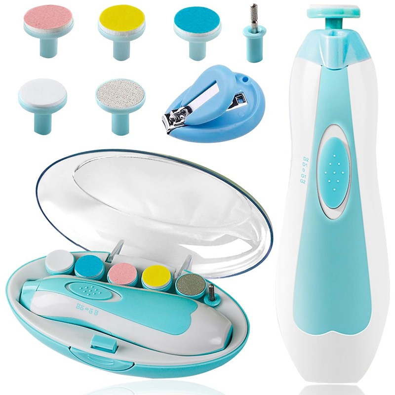 Lima de Uñas Bebe,Cuidado de Uñas del Bebé Kit,Pulidor de