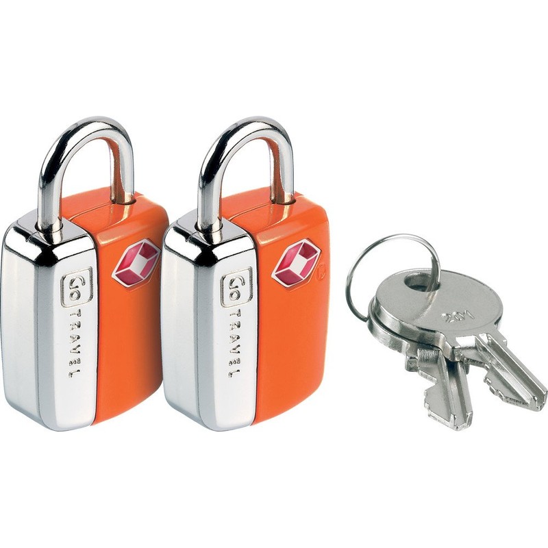 Go Travel TSA Key Padlocks, Suitcase Lock with 2 Keys