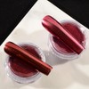 Red Metallic Chrome Powder, 2 Jars Red Style Oxblood Red