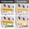 SUPVAN LP5120M Label Maker Machine with Keyboard & AC Adapter,