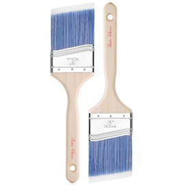Bates- Paint Brushes, 3-Inch, 2 Pack, Angle Brushes, Treated Wood Handle, Paint Brushes for Walls, Stain Brush, Wall Paint Brushes, Furniture Paint Brushes for Painting Walls, Painting Brush