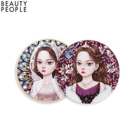 BEAUTY PEOPLE Absolute Loft Girl Collagen Cushion Foundation 18g [Season 12], Case#$%Shade:Ver 1. Glory Queen-21 Cover Beige