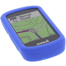 foto-kontor Tasche kompatibel mit Garmin Edge 530 Schutzhülle Silikon Case Schutz Hülle blau