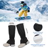 UQTUKO Children's Outdoor Gaiters, Waterproof Gaiters, Children, Snow Hiking, Adjustable,