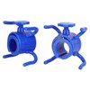 Umbrella Hook, Strong 2Pcs Beach Umbrella Hook Hanger 4 Prong