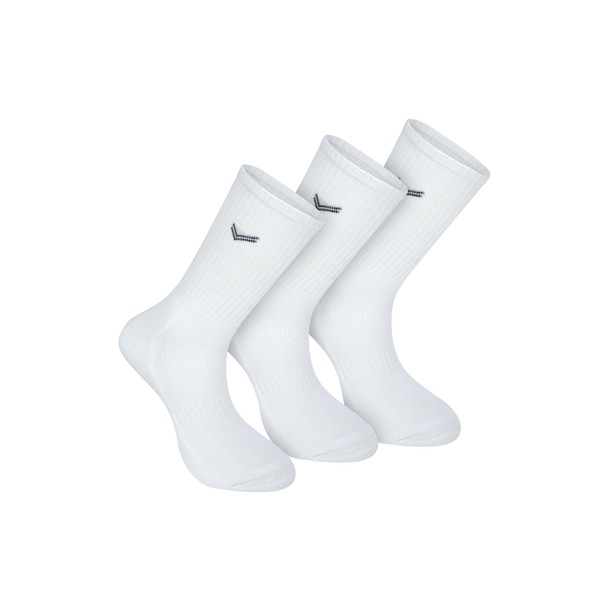 Bulusorganic Crew Socks, 3 Pair of 100% Organic Terry Cotton