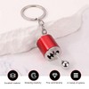 leechio 1 PC Car Shift Head Keychain, Mini Cool Keychains,