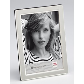 Walther Unique Home Living Lola Picture Frame Silver-Plated, silver, 10 x 15 cm