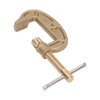 Welding Ground Clamp Brass Good Electrical Conductivity Anti Oxidation G