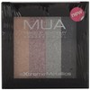 MUA Metallic Lidschatten Quad - Glammed Up