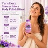COTTAGE - Shower Scrub Purple Sugar Grains Scrub 100% Natural