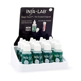 Infalab Magic Touch Liquid Styptic Skin Protector Stop Bleeding Cuts (12 pieces)