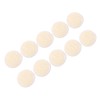 10pcs Loofah Facial Exfoliating Pads Round Shaped Reusable Gentle Scrubbing